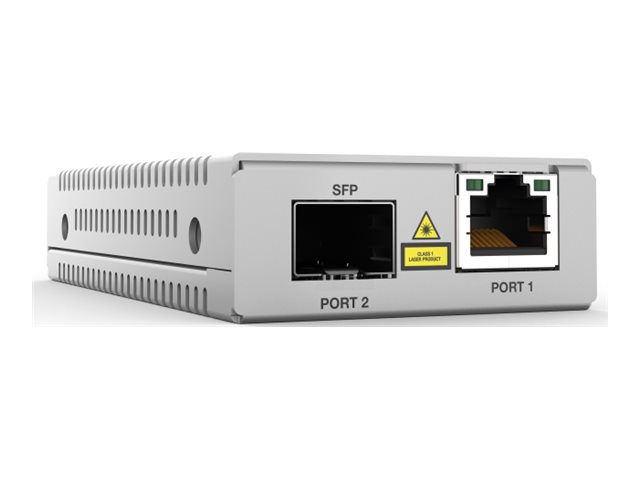 Allied Telesis AT MMC2000I/SP - Medienkonverter - 1GbE - 1000Base-T, 1000Base-X, 100Base-TX, 100Base-X, 10Base-T - RJ-45 / SFP (mini-GBIC)