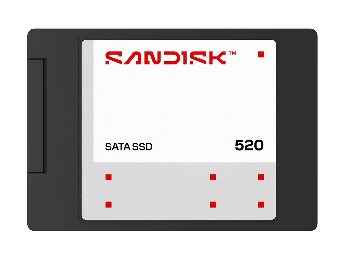 WD SanDisk 520 - SSD - 2 TB - intern - 2.5 (6.4 cm)
