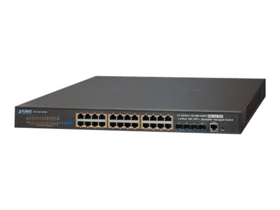 Planet SGS-6341-24P4X - Switch - L3 - managed - 24 x 10/100/1000 (PoE+)