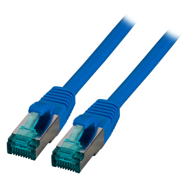 EFB Elektronik MK6001.0,25BL cable de red Azul 0,25 m Cat6a S/FTP (S-STP)