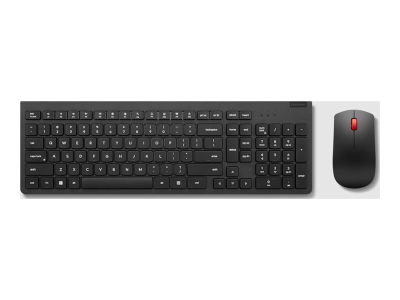 Lenovo 4X31N50746 keyboard Mouse included Universal RF Wireless QWERTY US English Black