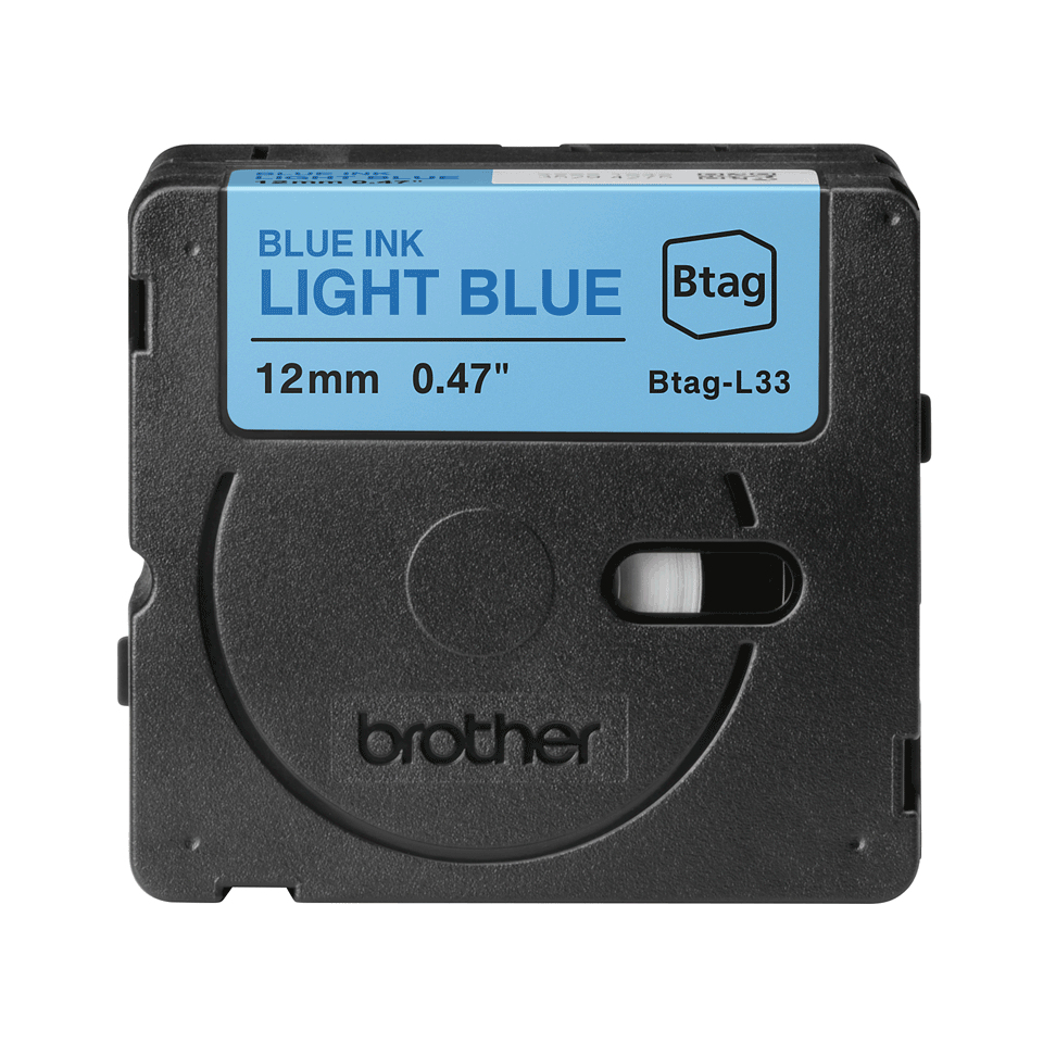 Brother BTAG-L33 label-making tape Blue on light blue