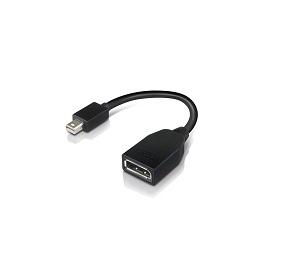 Lenovo 4X90L13971 c�ble DisplayPort Mini DisplayPort Noir