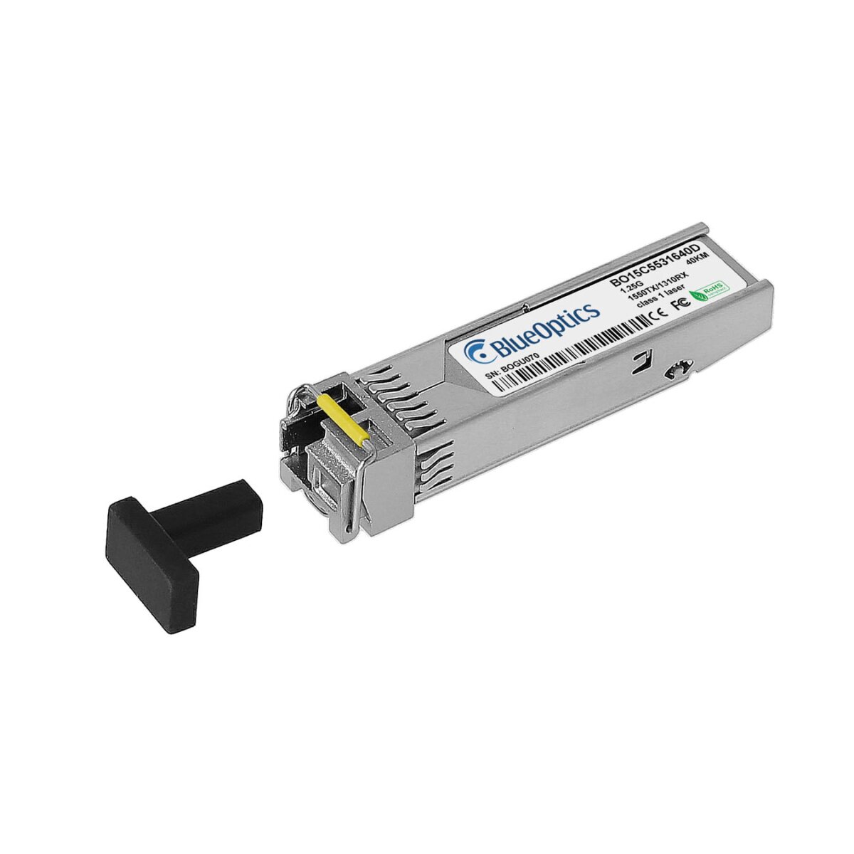 BlueOptics SFP-BXD53-40KM-PA-BO red modulo transceptor Fibra �ptica 1250 Mbit/s