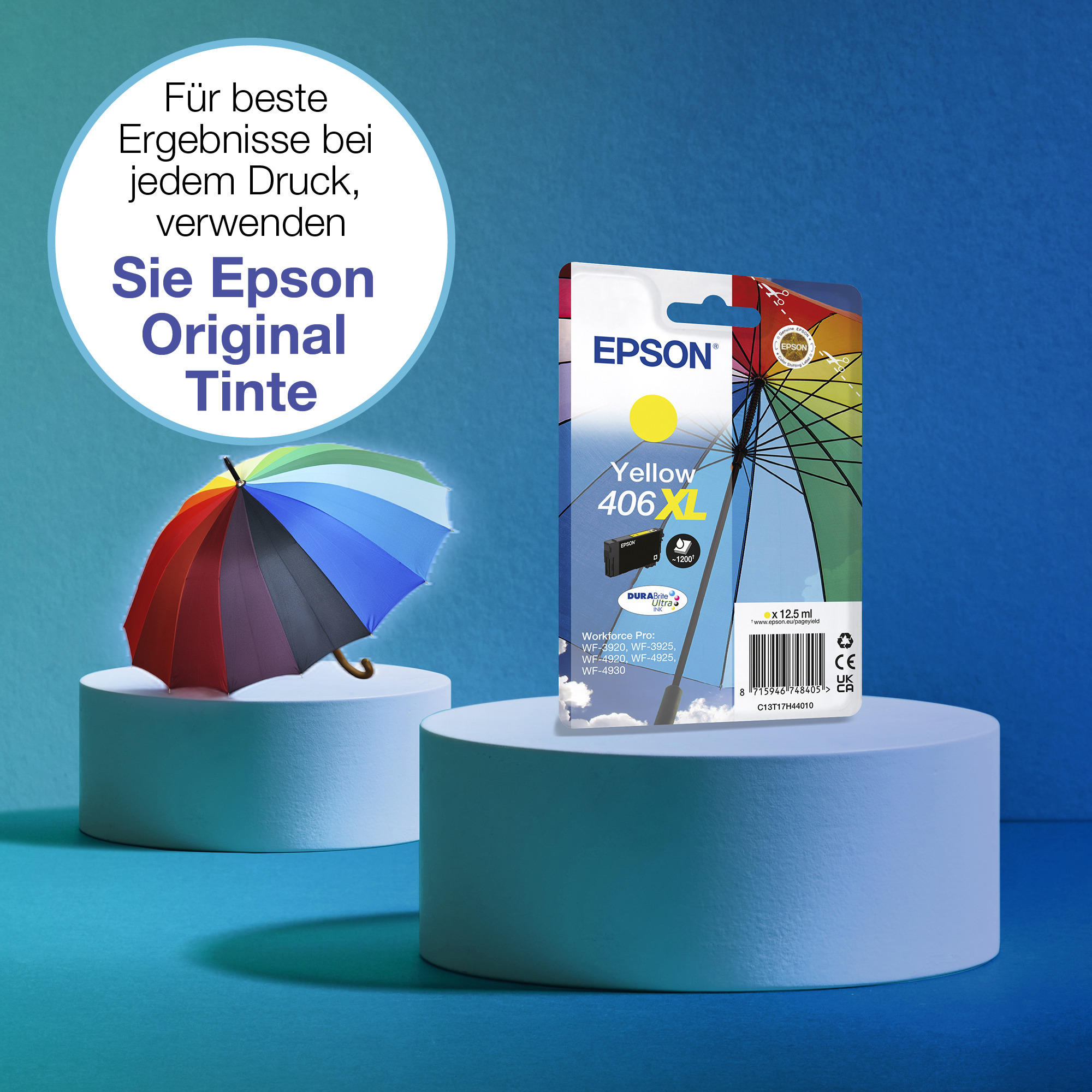 Epson Cartouche d encre jaune DURABrite Ultra 406XL Parapluie