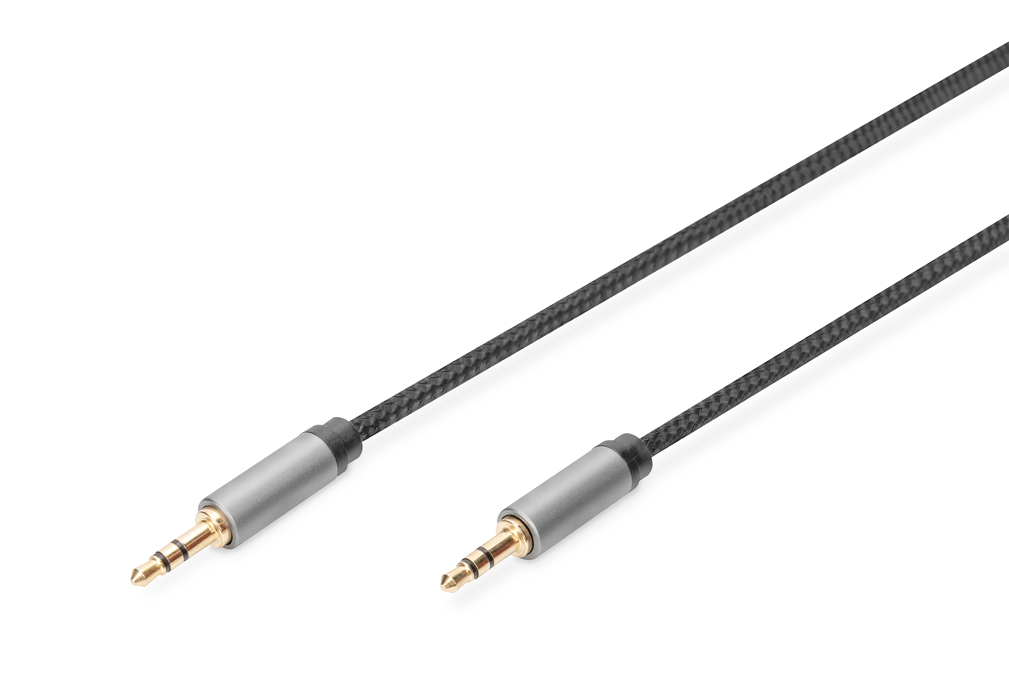 Digitus Cble de raccordement audio, jack mle 3,5 mm vers jack mle 3,5 mm