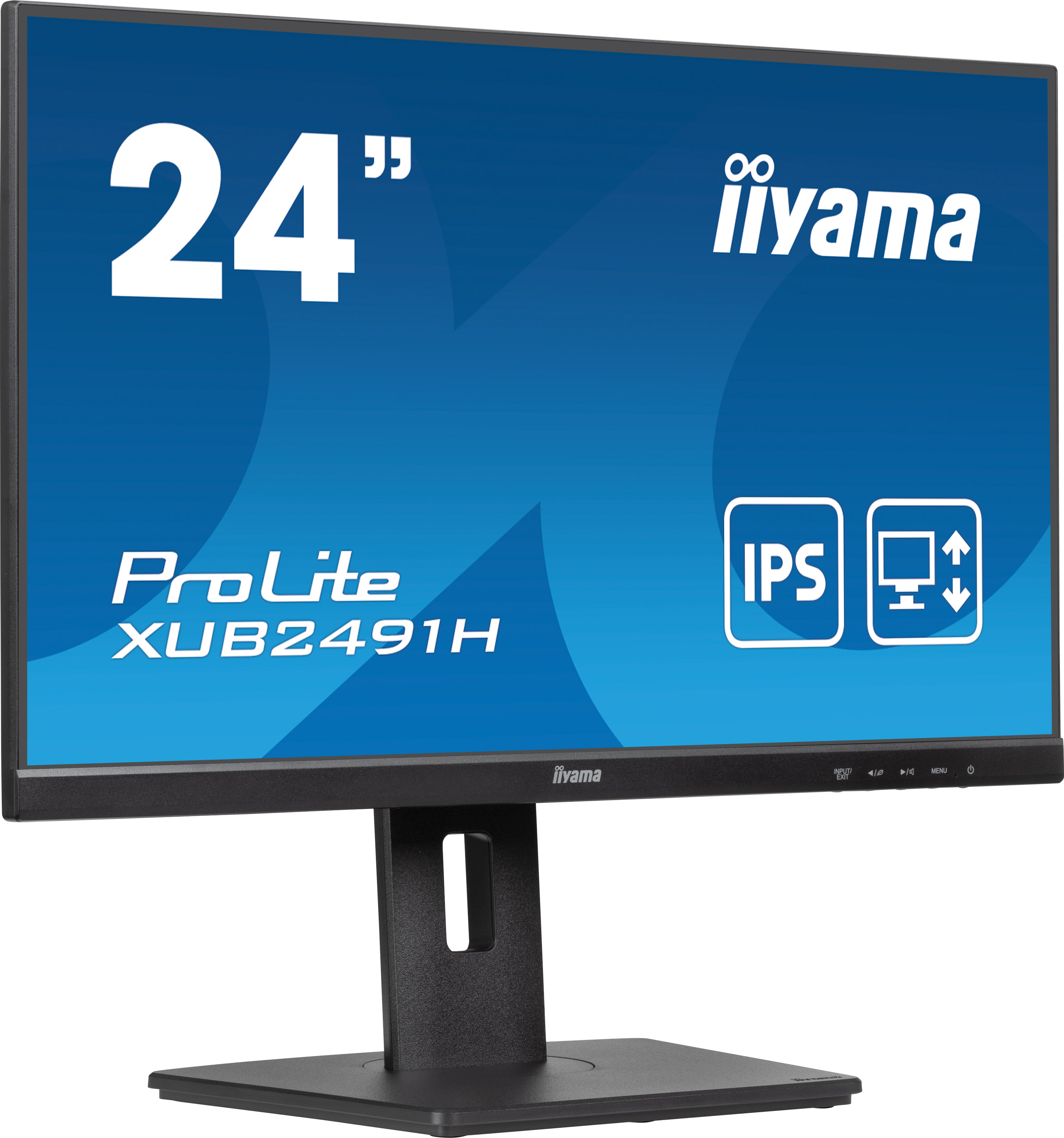 iiyama ProLite XUB2491H-B1 pantalla para PC 60,5 cm (23.8) 1920 x 1080 Pixeles Full HD LED Negro