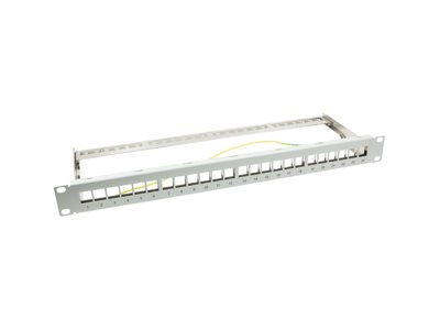 LogiLink Patch Panel - RJ-45 X 24 - Hellgrau, RAL 7035