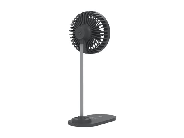 Veho UF-2 - Induktive Ladematte - 3-in-1, Tischventilator