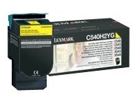 Lexmark C540H2YG cartucho de tner 1 pieza(s) Original Amarillo