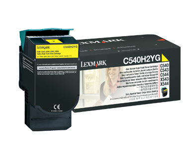 Lexmark C540H2YG cartucho de tner 1 pieza(s) Original Amarillo