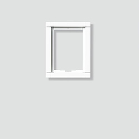 Siedle KR 611-1/1-0 SM - Rahmen - Silber - Siedle - Aluminium - Oberfl�che - 131 mm