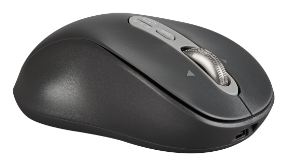 V7 Souris  dfilement latral, Bluetooth bimode MW600BT 2,4 GHz rapide - Rechargeable par USB-C - Connectivit sans fil - 2 canaux Bluetooth, canal 1-2,40 Ghz - 7 bouton(s) - 1 000-1 600-2 400-3 200 ppp slectionnables - Batterie incluse - Windows - MacO