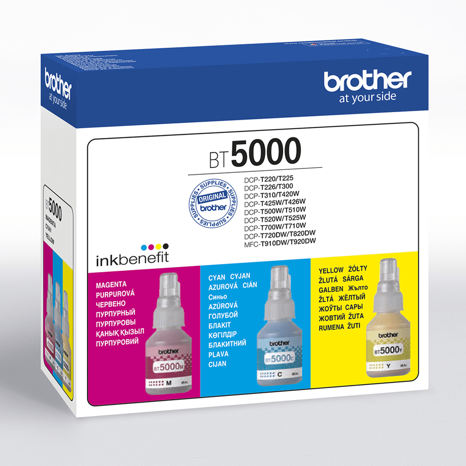 Brother BT5000CL Value Pack - 3er-Pack - 48.8 ml