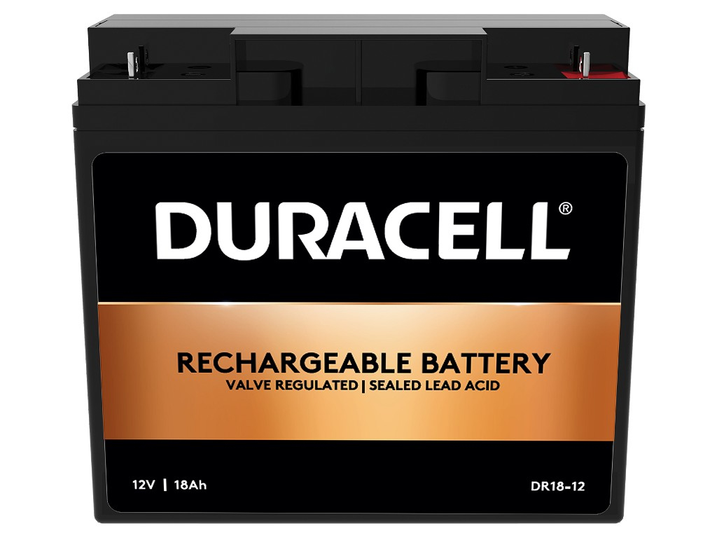 Duracell DR18-12 - Plombierte Bleis�ure (VRLA) - 12 V - Schwarz - 18 Ah - 18000 mAh - 216 Wh