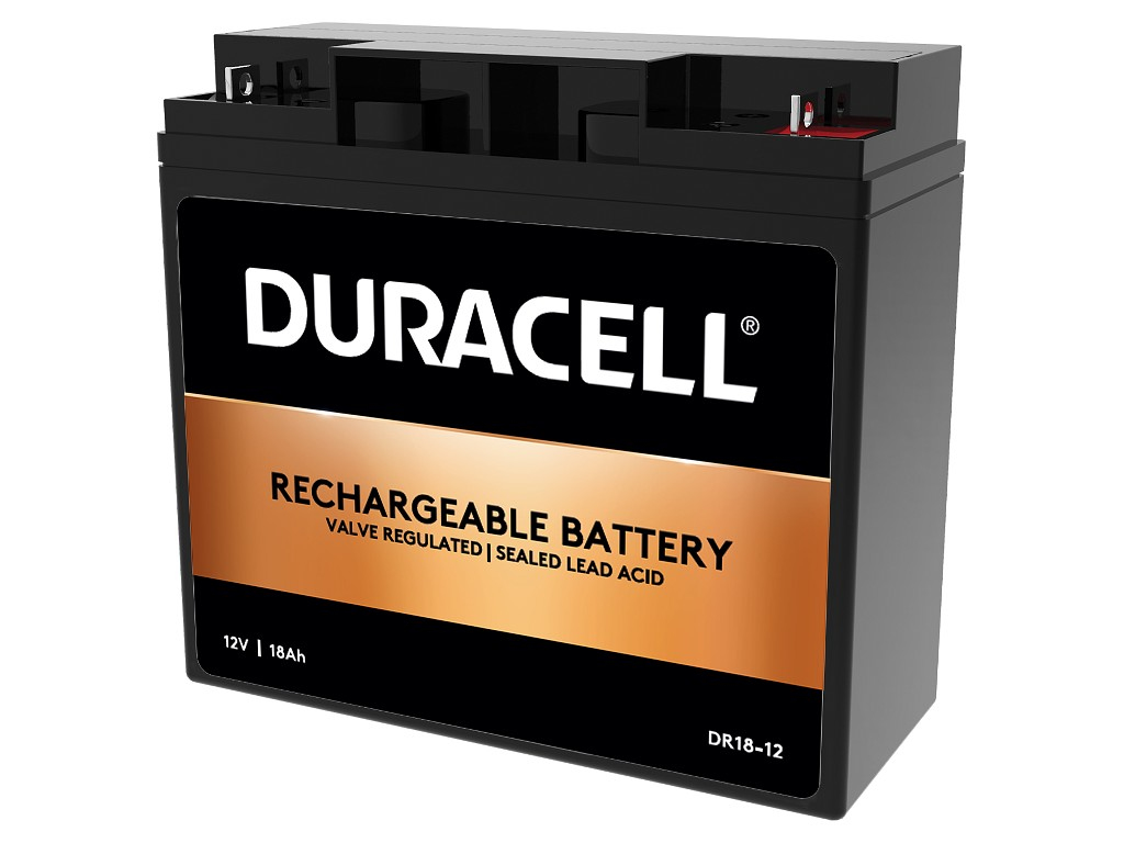 Duracell DR18-12 - Plombierte Bleis�ure (VRLA) - 12 V - Schwarz - 18 Ah - 18000 mAh - 216 Wh