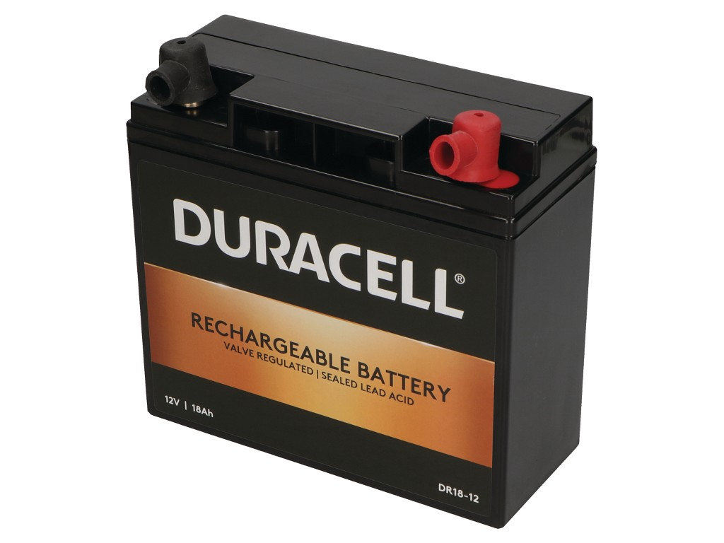 Duracell DR18-12 - Plombierte Bleis�ure (VRLA) - 12 V - Schwarz - 18 Ah - 18000 mAh - 216 Wh