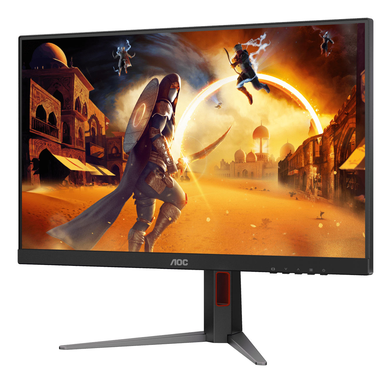 AOC G4 Q27G4ZD computer monitor 68.6 cm (27) 2560 x 1440 pixels Quad HD QD-OLED Black, Red