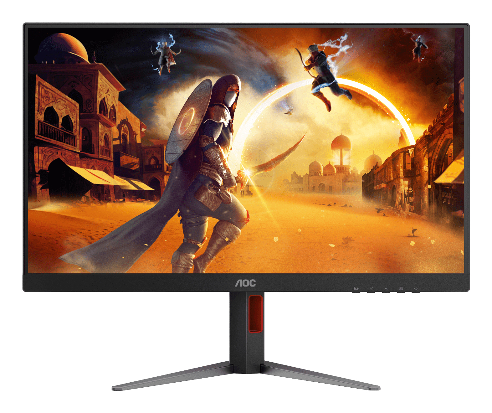 AOC G4 Q27G4ZD computer monitor 68.6 cm (27) 2560 x 1440 pixels Quad HD QD-OLED Black, Red