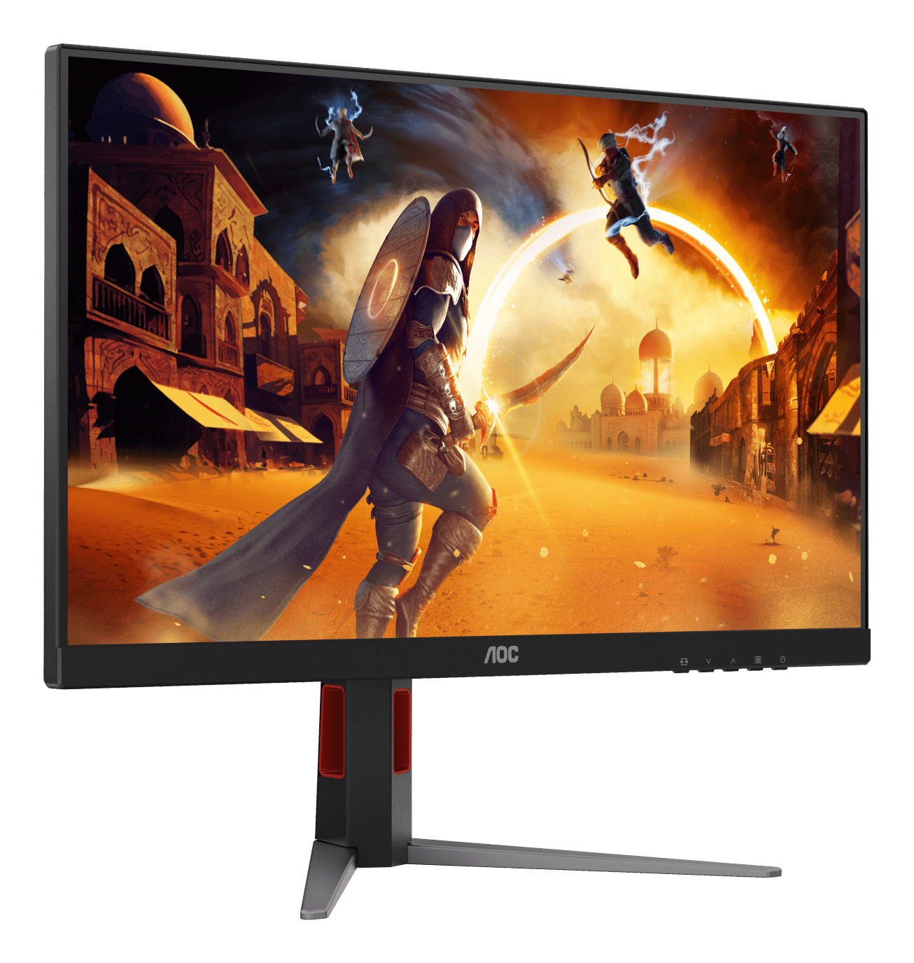 AOC G4 Q27G4ZD computer monitor 68.6 cm (27) 2560 x 1440 pixels Quad HD QD-OLED Black, Red