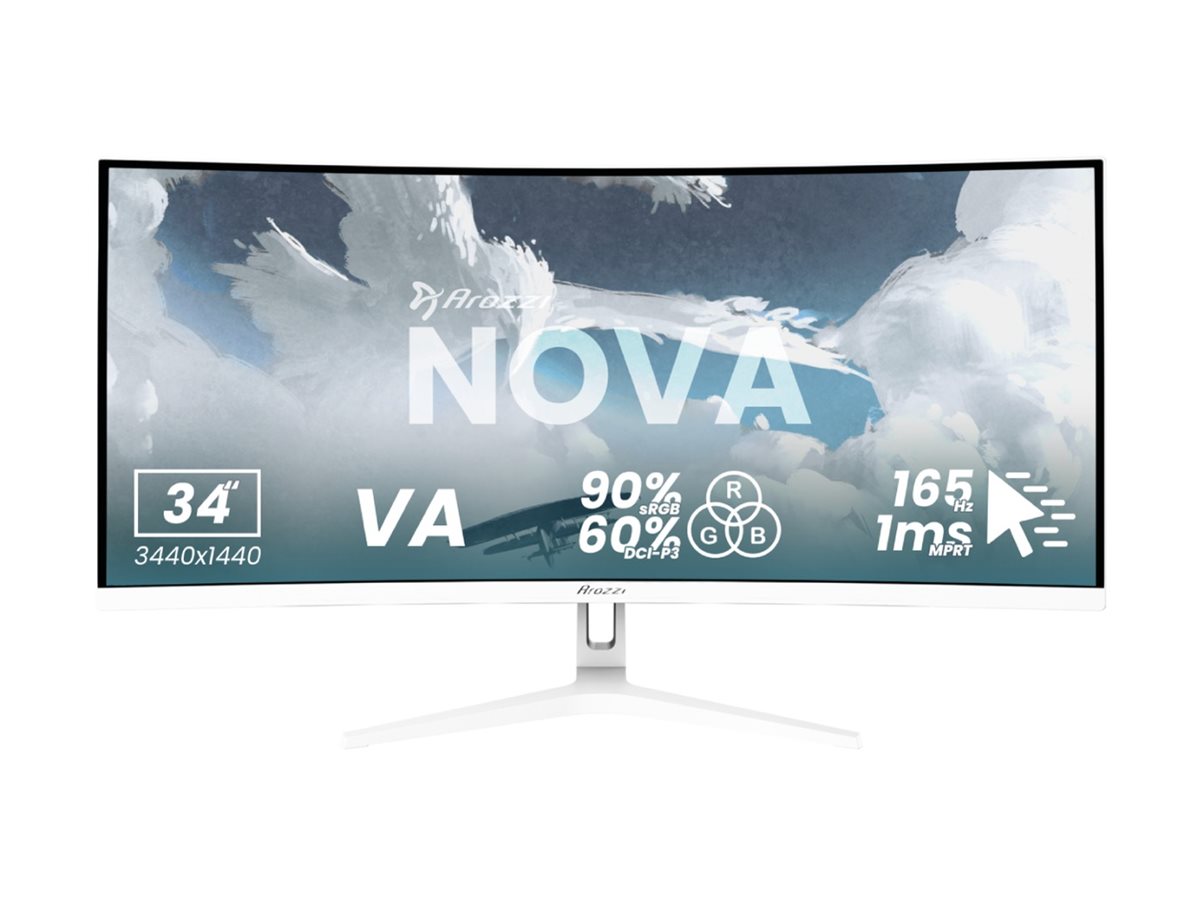 Arozzi Nova - LED-Monitor - Gaming - 86.4 cm (34)