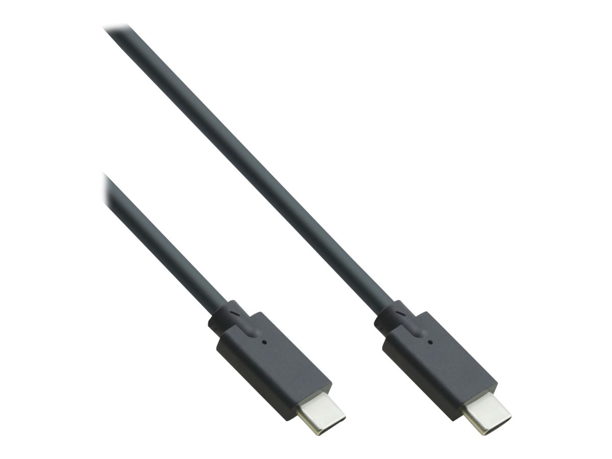 InLine USB 3.2 Gen.2x2 Cable, USB Type-C male/male, black, 1.5m