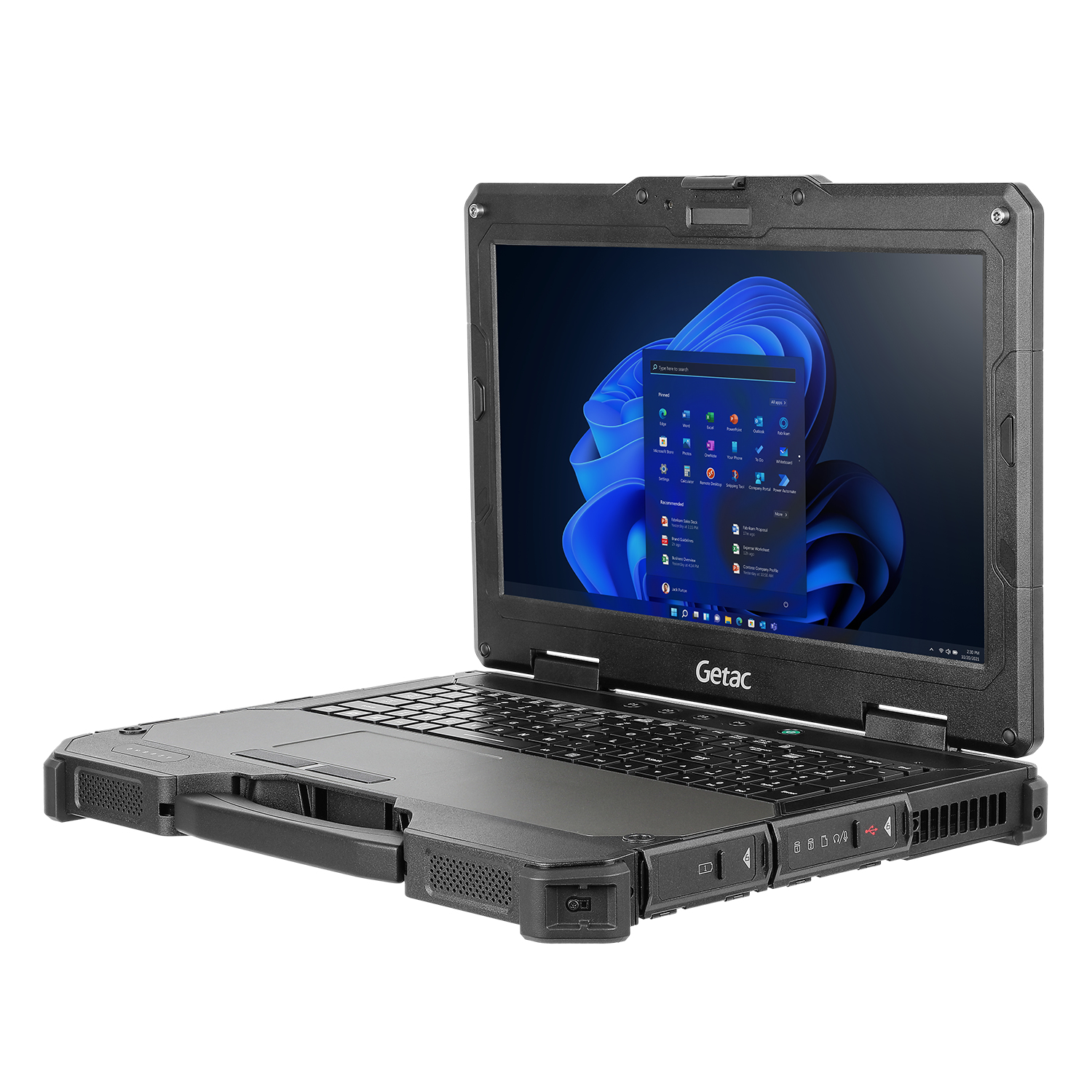 Getac X600 Intel� Core i5 i5-11500HE Port�til 39,6 cm (15.6) Full HD 16 GB DDR4-SDRAM 512 GB SSD Wi-Fi 6E (802.11ax) Windows 11 Pro Negro