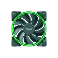 Pccooler 120mm Gehuselfter in Grn - Ventilator - 12 cm - 1000 RPM - 1800 RPM - 26,5 dB - 65 cfm