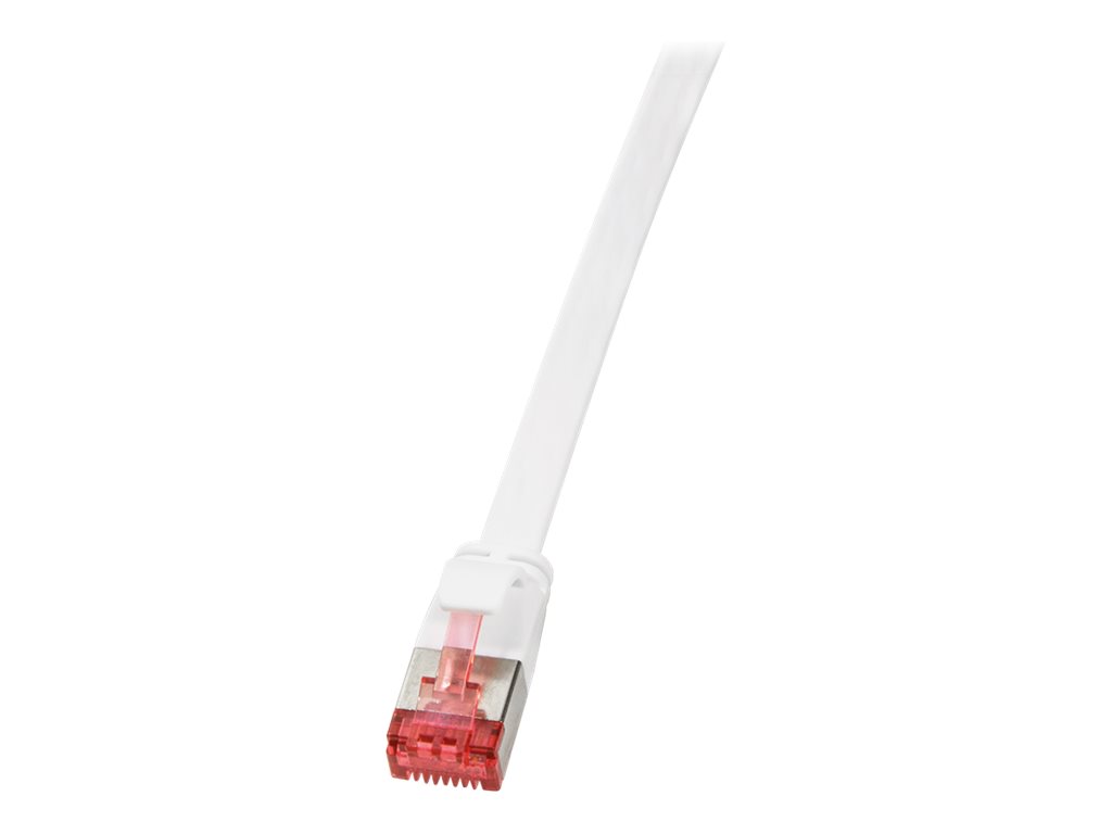 LogiLink CF2091S networking cable White 10 m Cat6 U/FTP (STP)