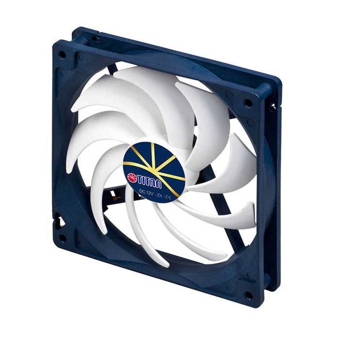 TITAN TFD-14025H12ZP/KE(RB) - Computergeh�use - Ventilator - 14 cm - 180 RPM - 1800 RPM - 5 dB