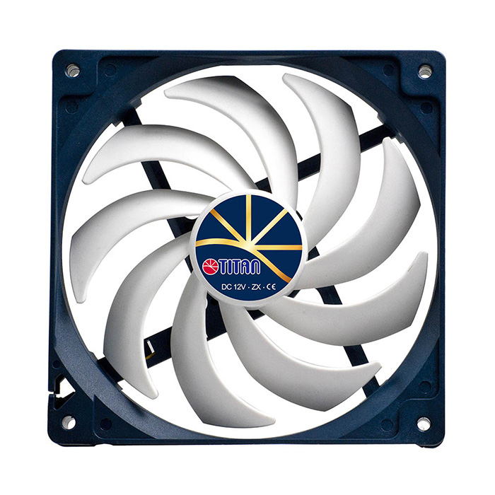 TITAN TFD-14025H12ZP/KE(RB) - Computergeh�use - Ventilator - 14 cm - 180 RPM - 1800 RPM - 5 dB