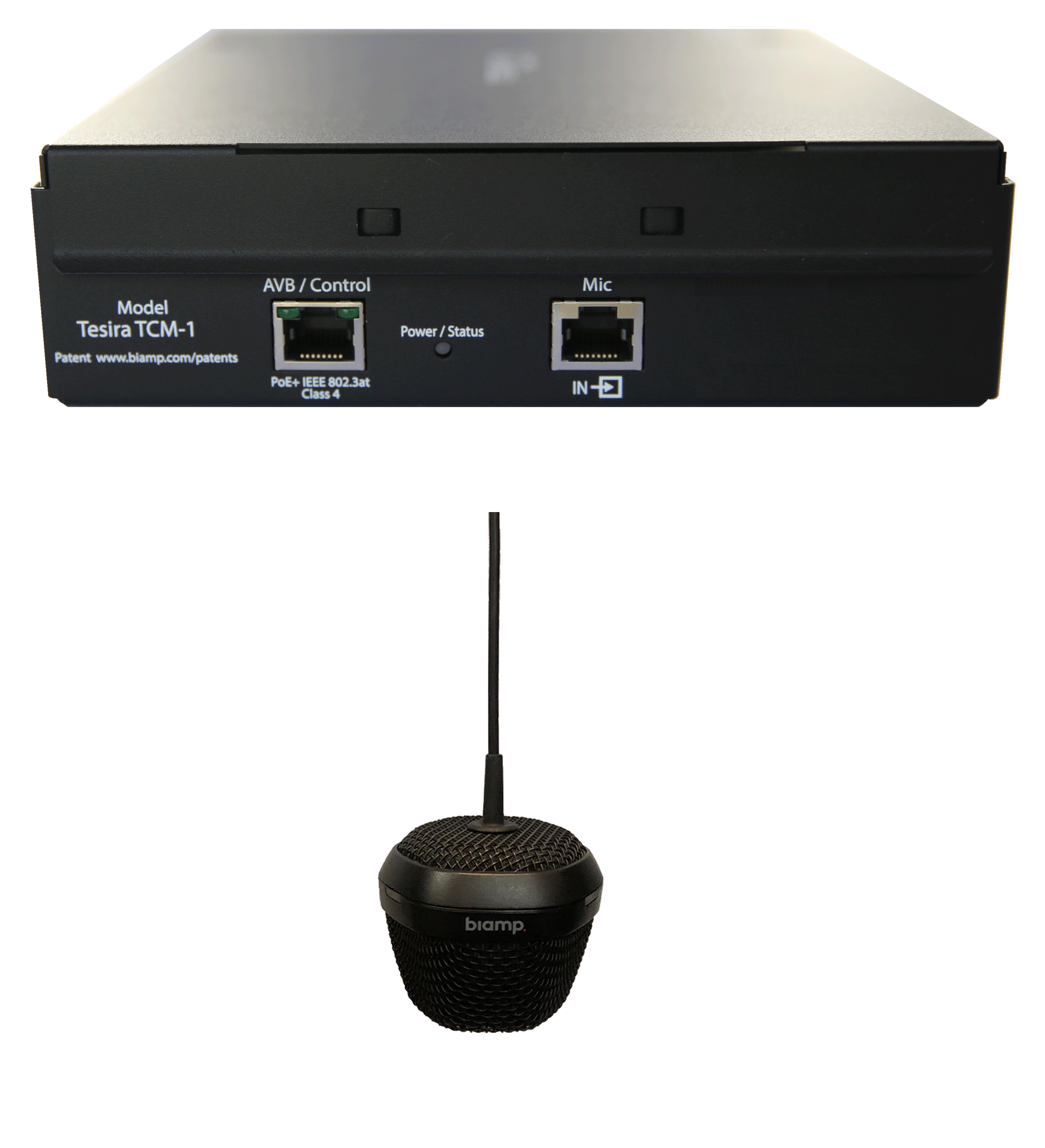 Biamp Parle TCM-1 Black - Mikrofon - 16 KHz
