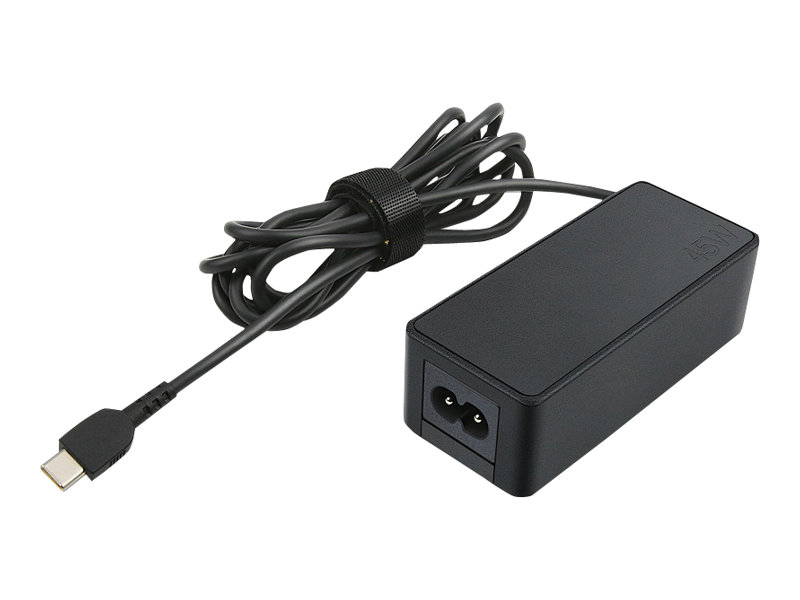 Lenovo 4X20M26257 adaptador e inversor de corriente Auto/Interior 45 W Negro