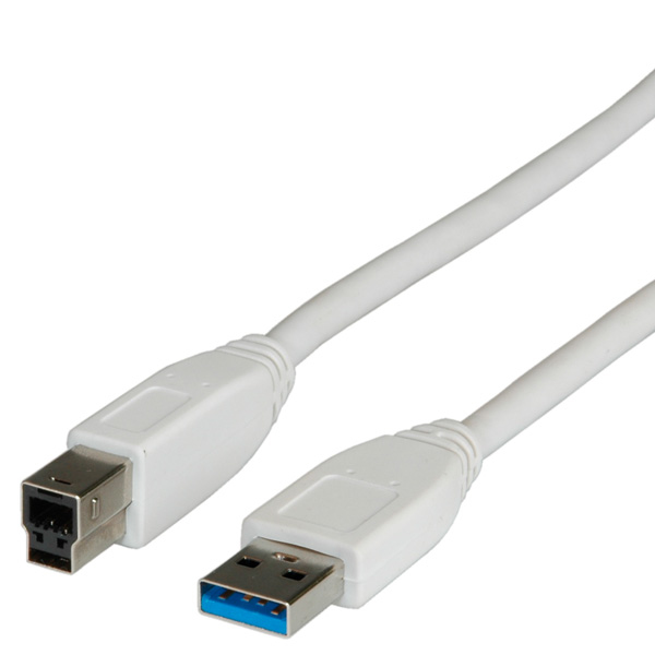 Value USB 3.0 Cable, A - B, M/M 1.8 m cavo USB
