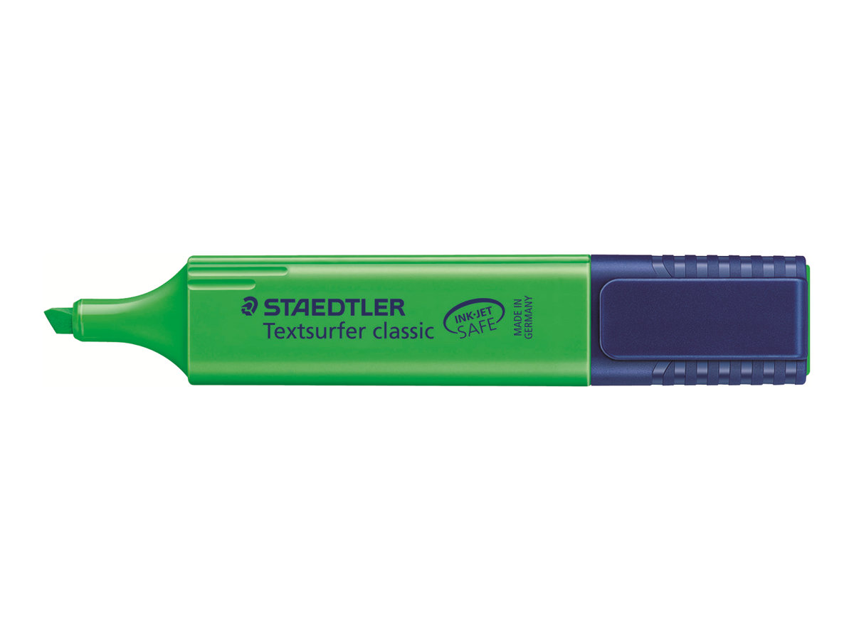 STAEDTLER Textsurfer classic - Textmarker - Blau, Gr�n, Gelb, rosa - Pigmenttinte - 1-5 mm (Packung mit 4)