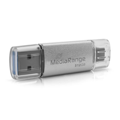 MEDIARANGE MR940-1 Usb-Stick Usb Type-A Type-C 3.2 Gen 1 3.1 1 - 512 GB