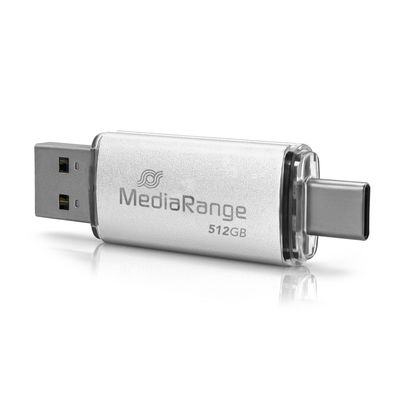 MEDIARANGE MR940-1 Usb-Stick Usb Type-A Type-C 3.2 Gen 1 3.1 1 - 512 GB