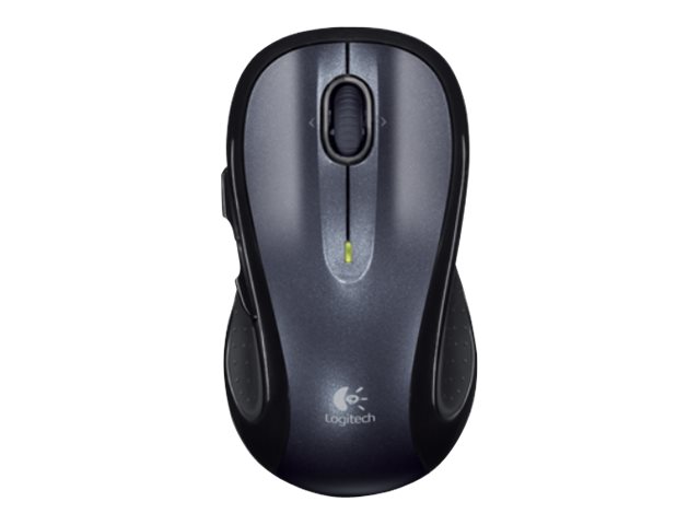 Logitech M510 - Maus - Fr Rechtshnder - Laser - 5 Tasten - kabellos - 2.4 GHz - kabelloser Empfnger (USB)