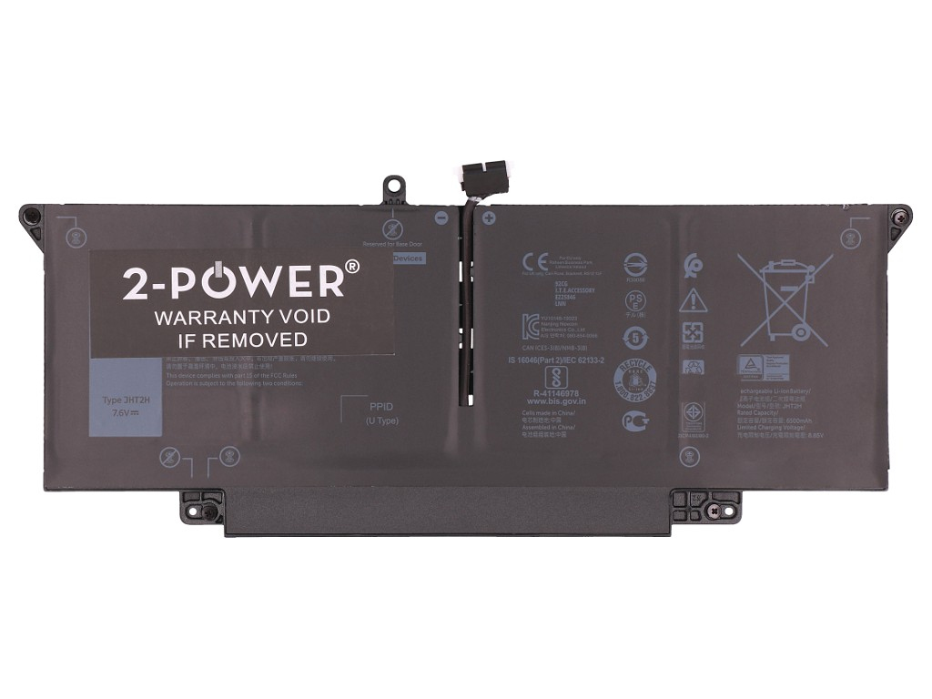 2-power Dell Latitude 7310 Main Battery Pack