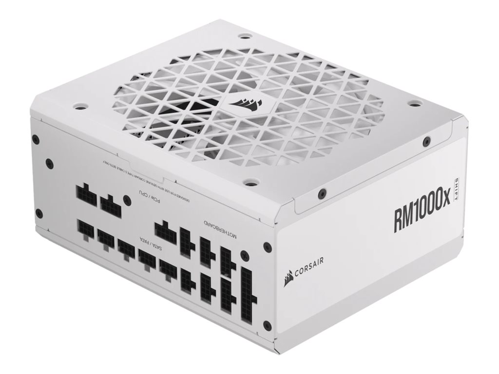 Corsair RMx Shift White Series RM1000x Cybenetics Gold ATX Power - PC-/Server Netzteil