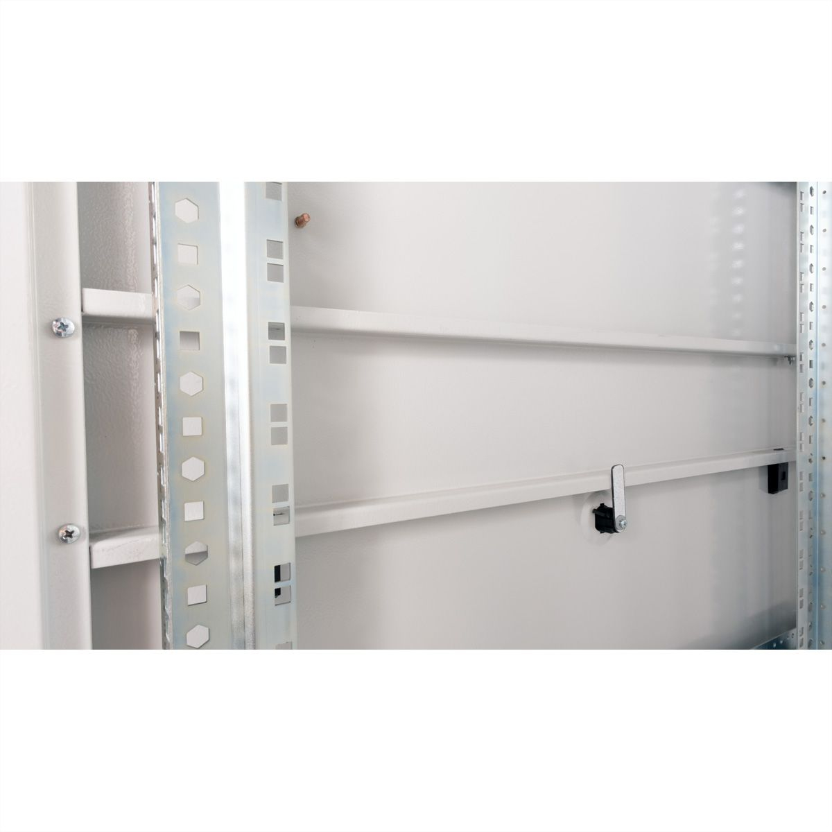 ROLINE Pro - Schrank Netzwerkschrank - Hellgrau, RAL 7035 - 42HE - 48.3 cm (19)
