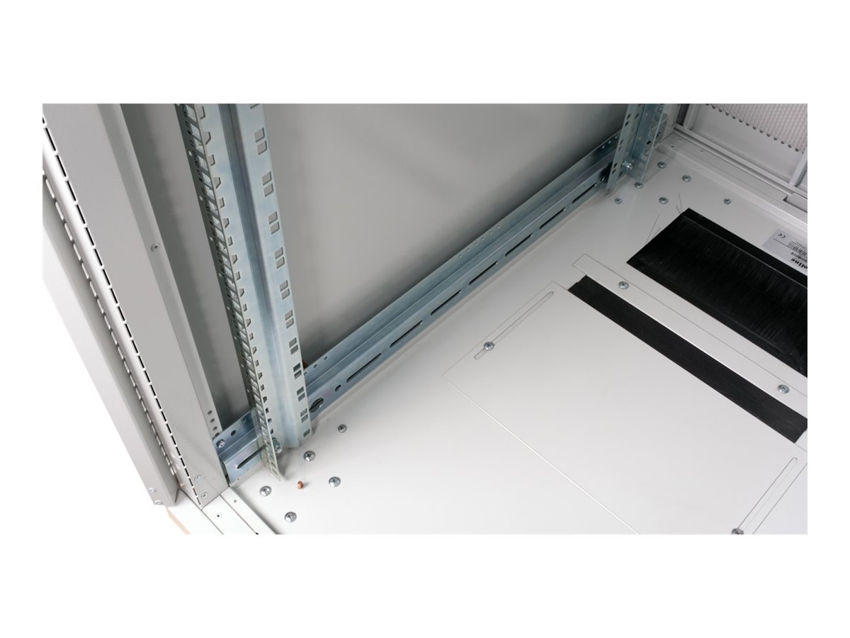 ROLINE Pro - Schrank Netzwerkschrank - Hellgrau, RAL 7035 - 42HE - 48.3 cm (19)
