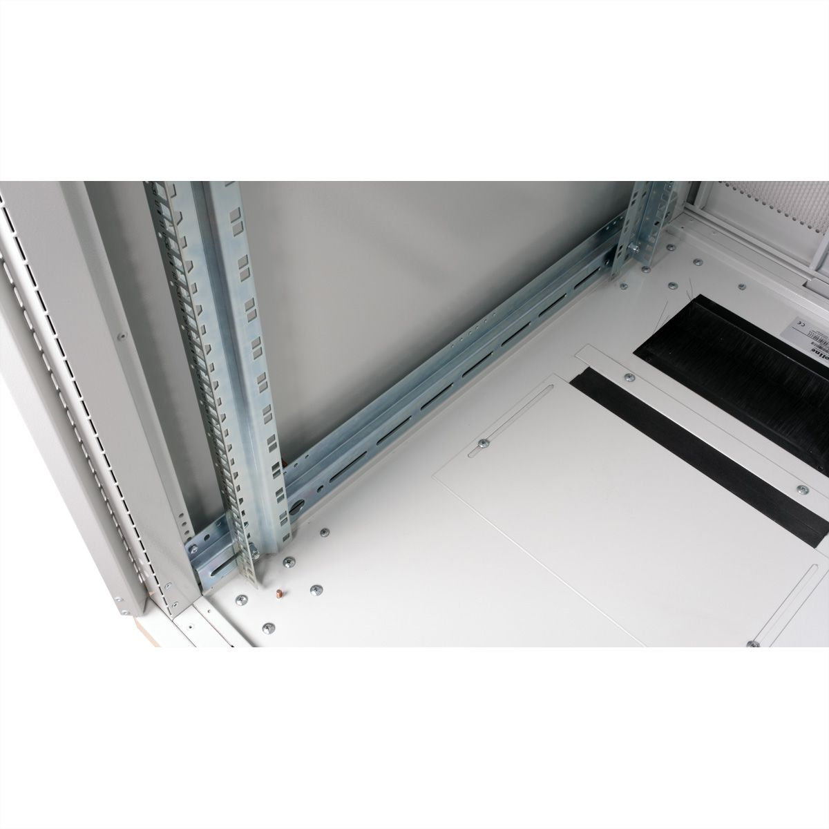 ROLINE Pro - Schrank Netzwerkschrank - Hellgrau, RAL 7035 - 42HE - 48.3 cm (19)