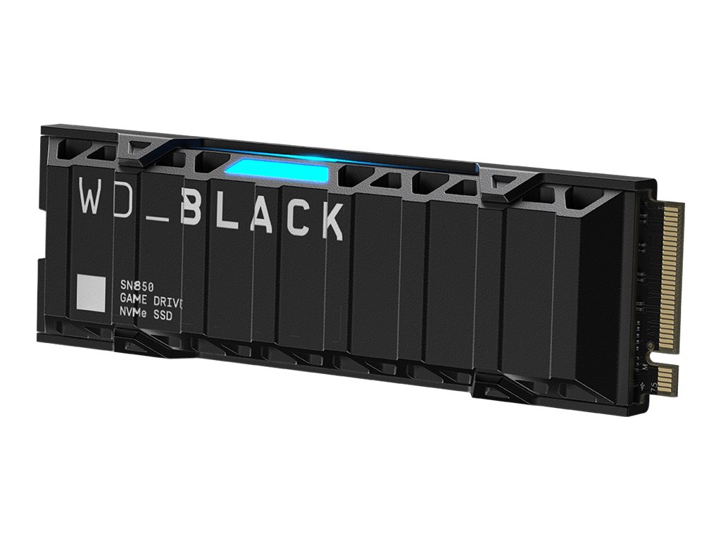 SSD WD BLACK SN850 1TB PCIe NVMe Gen4 7000Mb/s M.2 PS5 WDBBKW0010BBK