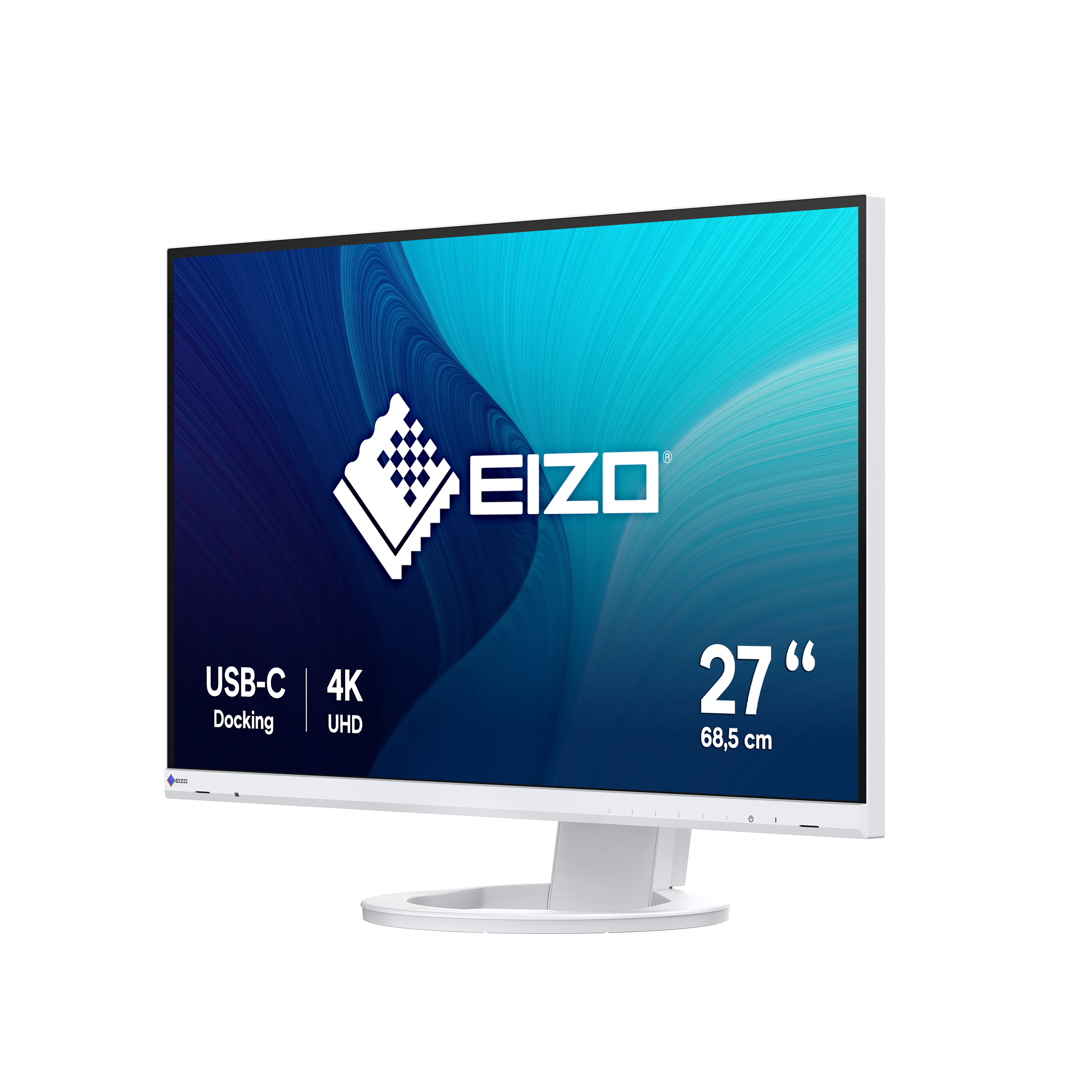 EIZO FlexScan EV2740S-WT Monitor PC 68,6 cm (27) 3840 x 2160 Pixel 4K Ultra HD LCD Bianco