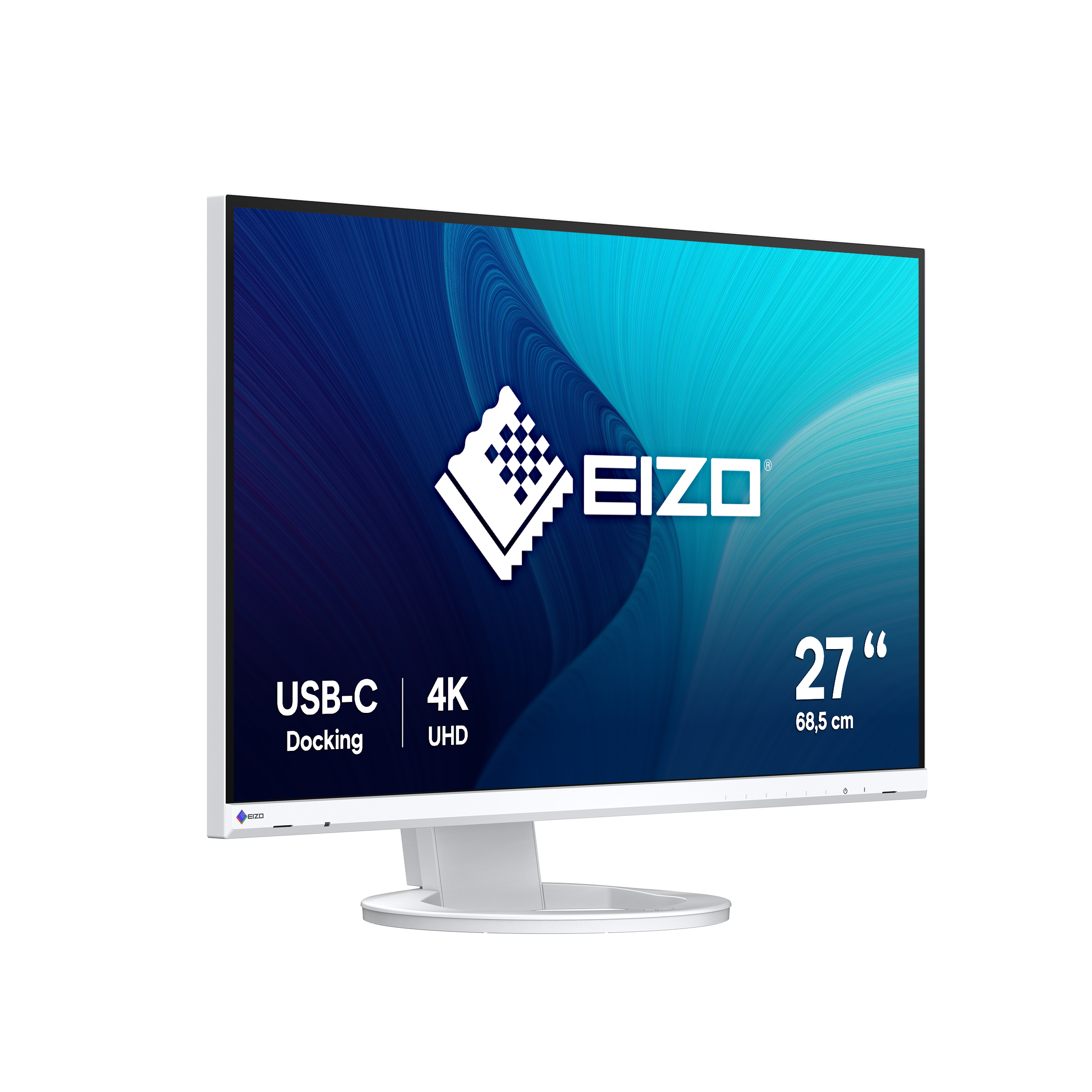 EIZO FlexScan EV2740S-WT Monitor PC 68,6 cm (27) 3840 x 2160 Pixel 4K Ultra HD LCD Bianco