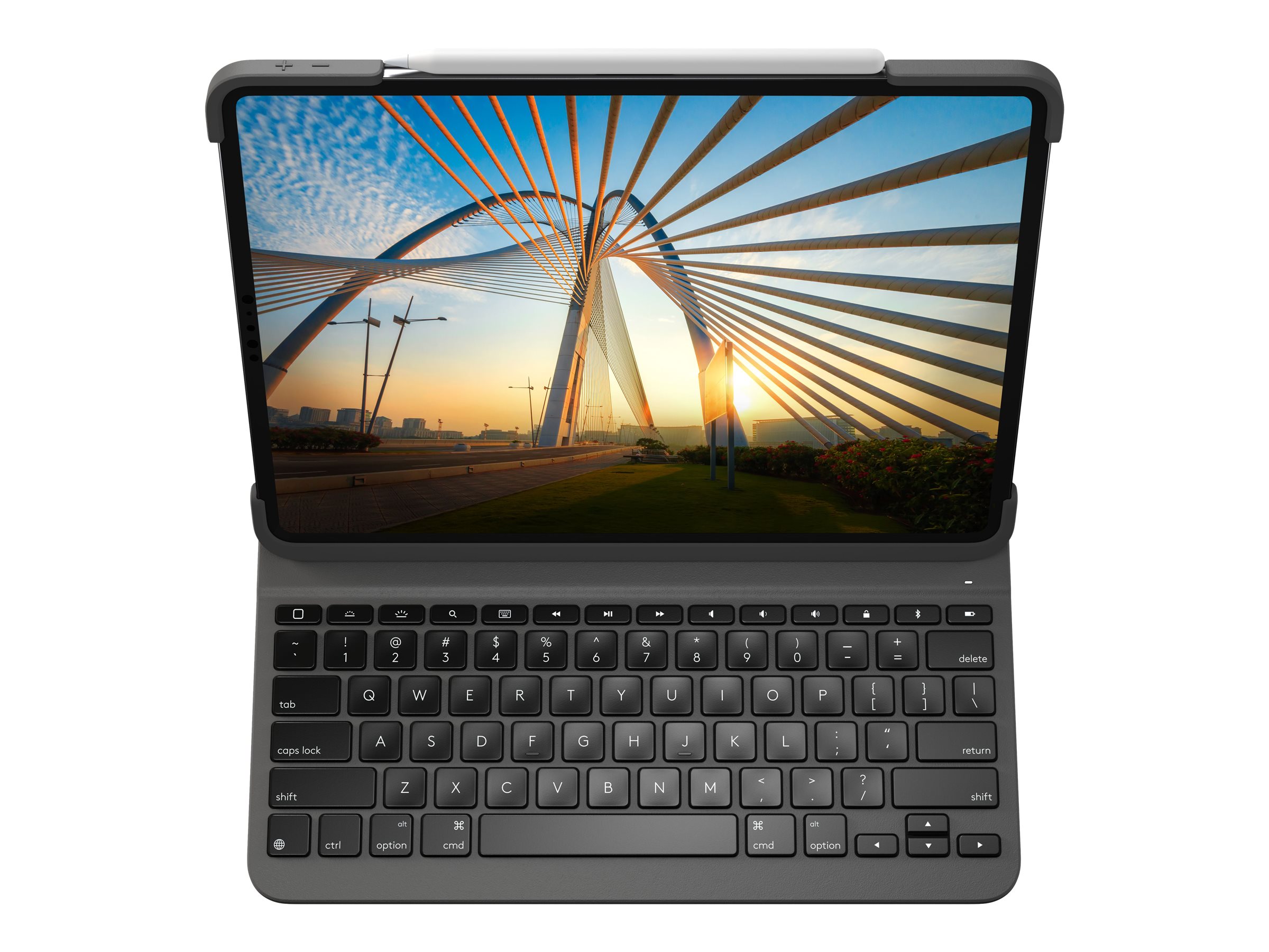 Logitech Slim Folio Pro f/ Pro12.9 Grafite Bluetooth AZERTY Francese