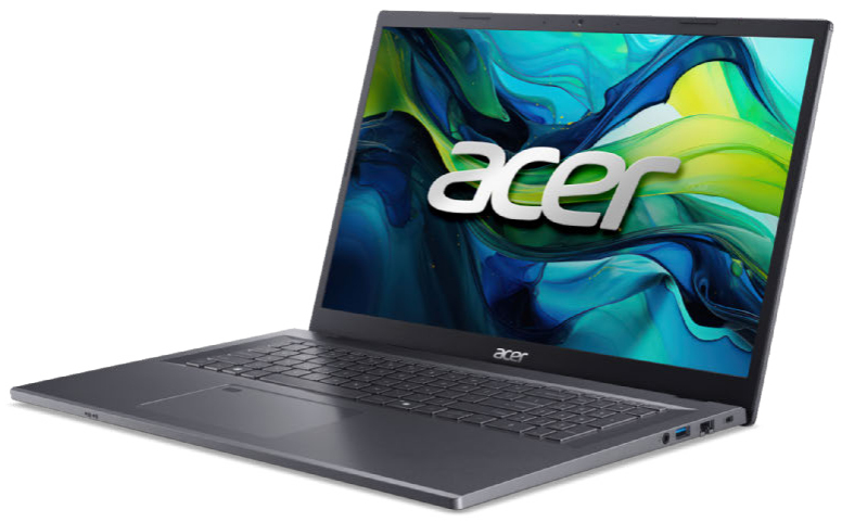 Acer Aspire 17 A17-51GM - Intel Core 5 120U / 1.4 GHz - Win 11 Home - GF RTX 2050 - 16 GB RAM - 512 GB SSD NVMe - 43.9 cm (17.3)