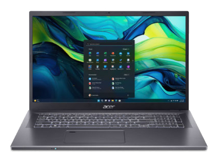 Acer Aspire 17 A17-51GM - Intel Core 5 120U / 1.4 GHz - Win 11 Home - GF RTX 2050 - 16 GB RAM - 512 GB SSD NVMe - 43.9 cm (17.3)