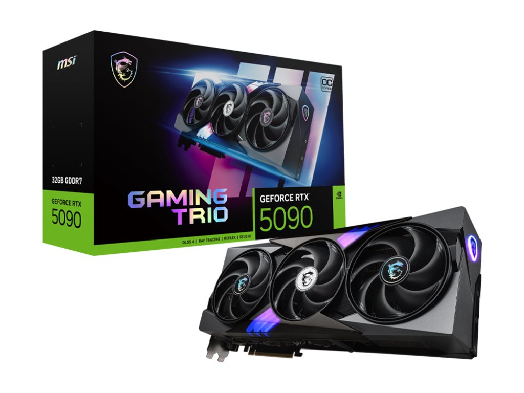 MSI GAMING GeForce RTX5090 TRIO OC 32GB NVIDIA GeForce RTX 5090 GDDR7